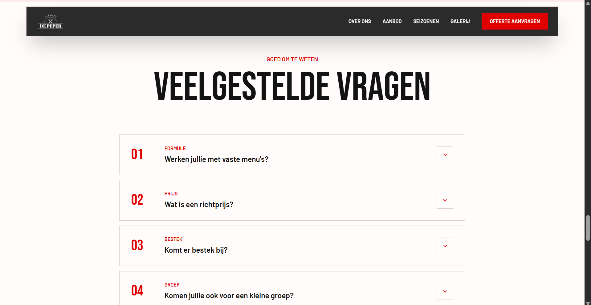 Veelgestelde vragen over formule, prijs, bestek en groepsgrootte